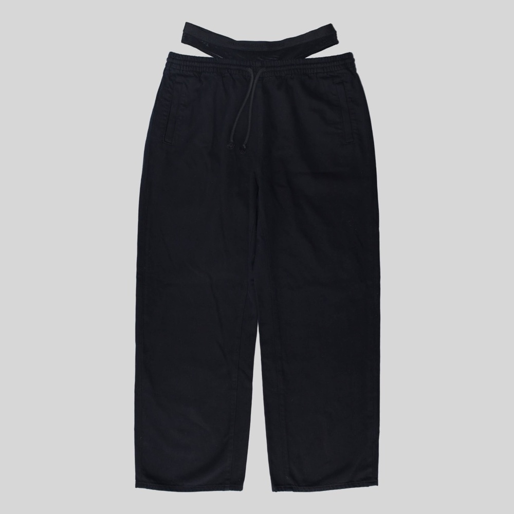 Alexander Wang Denim Track Pant Black